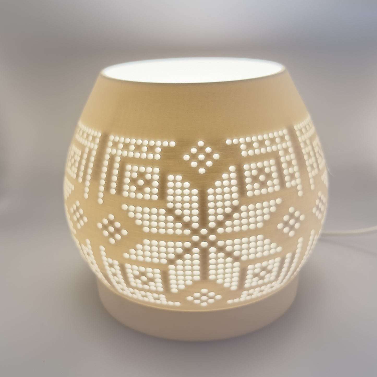 Embroidered Lamp