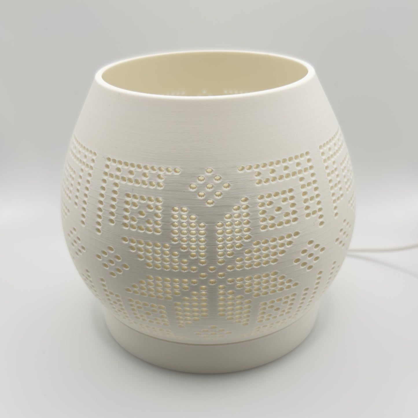 Embroidered Lamp