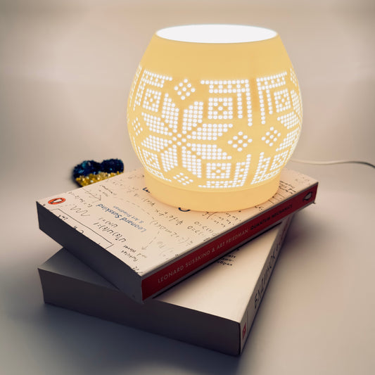 Embroidered Lamp